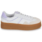 Baskets basses Tommy Jeans THE GREENWICH FLATFORM beiges pour femme - Pointure 2