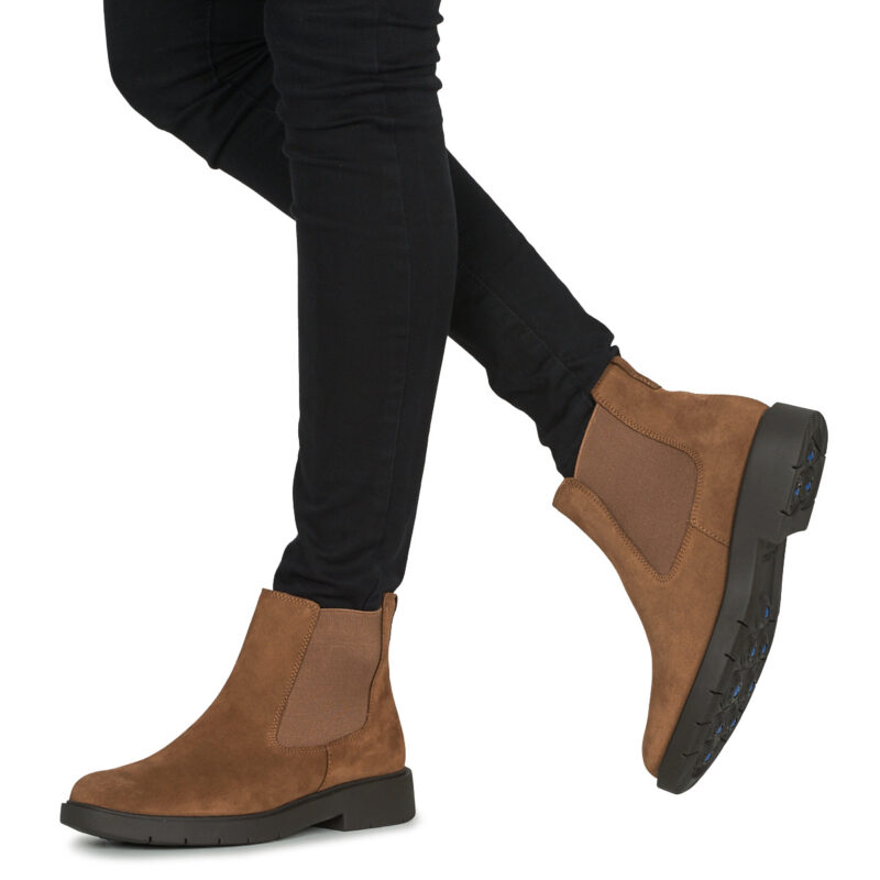 Geox D SPHERICA EC1 C Marrone Stivaletti Donna - 8