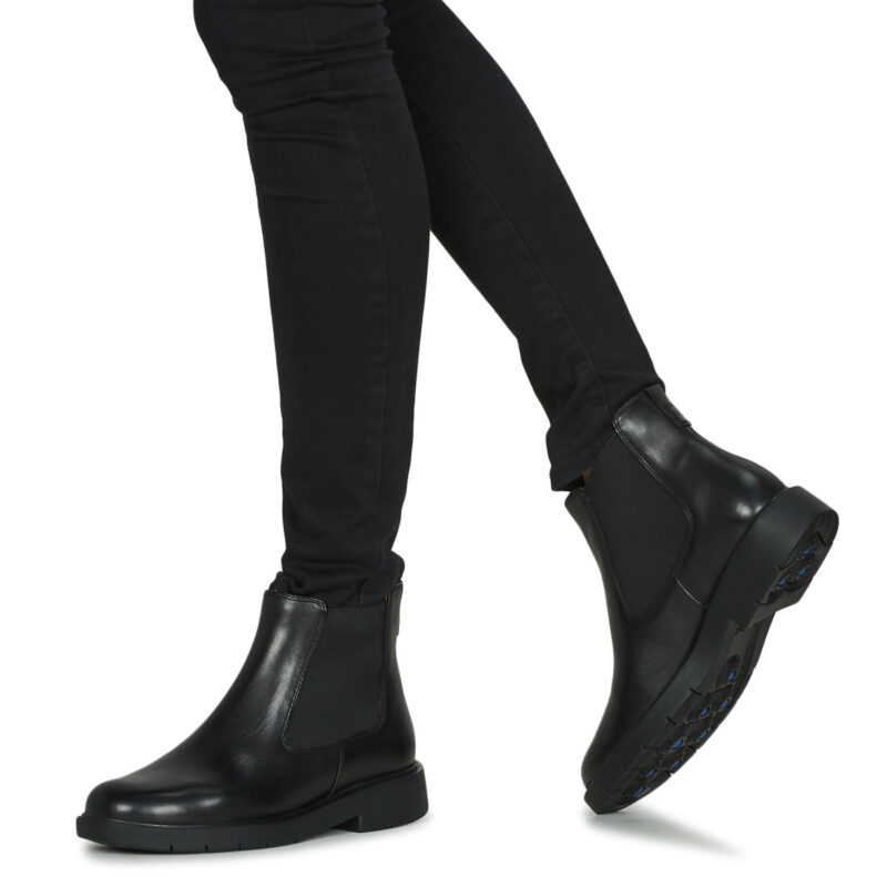 Geox D SPHERICA EC1 C Nero Stivaletti Donna - 8