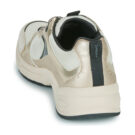 Geox D ZARVIA A Beige Damen-Sneaker, niedrig geschnitten - Gr&ouml;&szlig;e 5