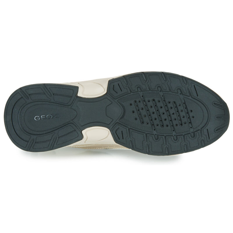 Geox D ZARVIA A Beige Damen-Sneaker, niedrig geschnitten - Gr&ouml;&szlig;e 7