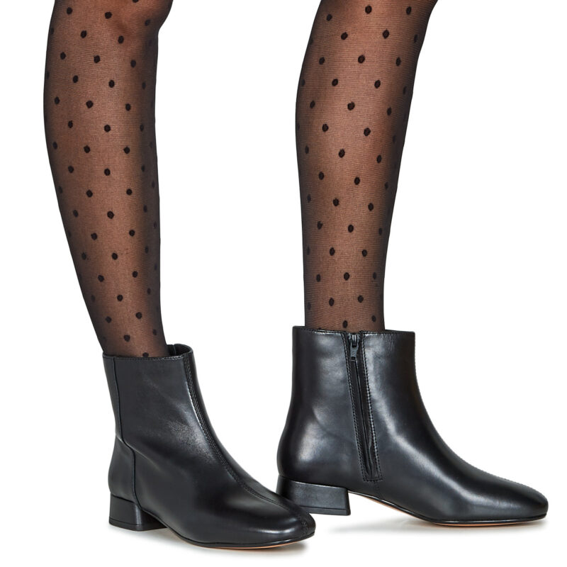 Geox D DHYALMA A Black Women's Ankle Boots - 8