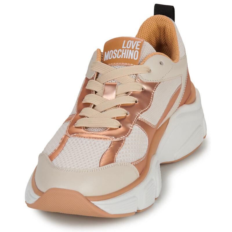 Love Moschino STARDUST Oro Sneakers basse Donna - 3