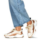 Love Moschino STARDUST Oro Sneakers basse Donna - 8