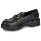 Love Moschino NEW CITY LOVE Nero Mocassini Donna - 4