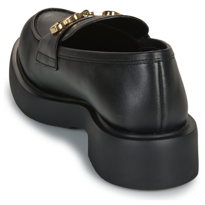 Love Moschino NEW CITY LOVE Nero Mocassini Donna - 5