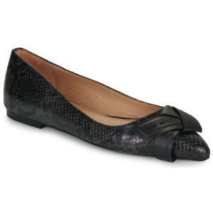 Love Moschino  PADDED BOW  Nero -  Ballerine Donna