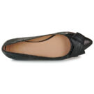 Love Moschino PADDED BOW Nero Ballerine Donna - 6