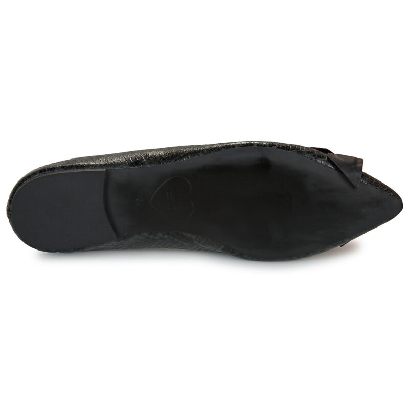 Love Moschino PADDED BOW Nero Ballerine Donna - 7