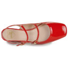Love Moschino ESSENTIAL LOVE Rosso Ballerine Donna - 6