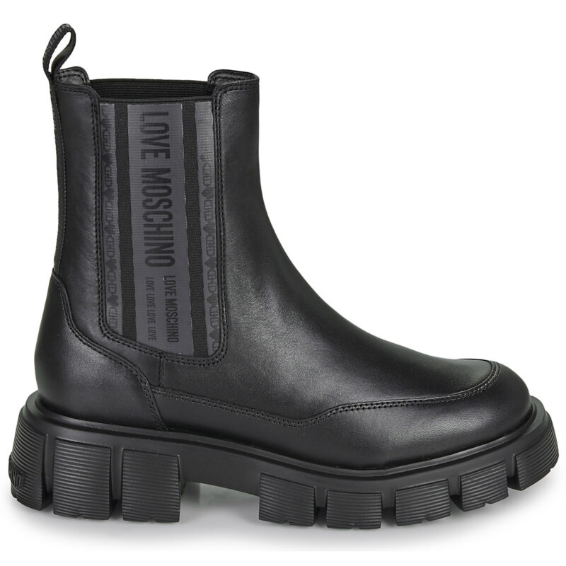 Love Moschino WINTER TASSEL Nero Stivaletti Donna - 2
