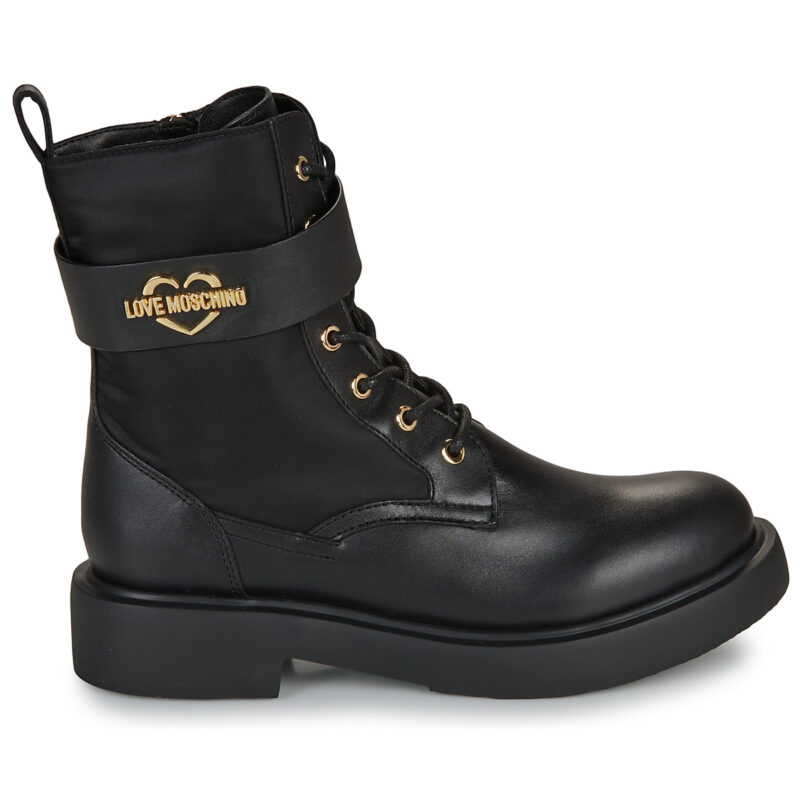 Love Moschino NEW CITY LOVE Nero Stivaletti Donna - 2