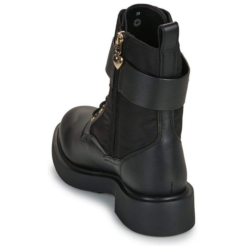 Love Moschino NEW CITY LOVE Nero Stivaletti Donna - 5