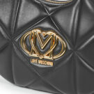 Love Moschino EMBOSSED QUILTED JC4082 Nero Borse a spalla Donna - 4