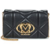 Love Moschino EMBOSSED QUILTED JC4043 Schwarze Umh&auml;ngetasche Damen