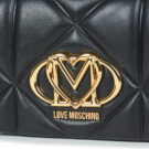 Love Moschino EMBOSSED QUILTED JC4043 Nero Borsa a tracolla Donna - 4
