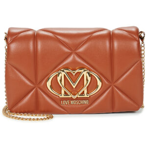 Love Moschino EMBOSSED QUILTED JC4043 Marrone Borsa a tracolla Donna
