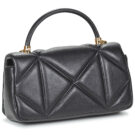 Love Moschino Sac bandouli&egrave;re matelass&eacute; en relief noir pour femme JC4085 - 2