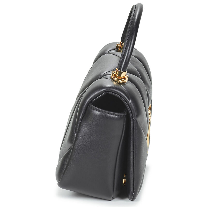Love Moschino Sac bandouli&egrave;re matelass&eacute; en relief noir pour femme JC4085 - 3