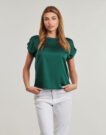 Vila VI BlouseELLETTE Green Women's Blouses - 2