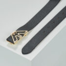 Cintura Emporio Armani TONGUE BELT Y3I048 Nero Cinture Donna - 2