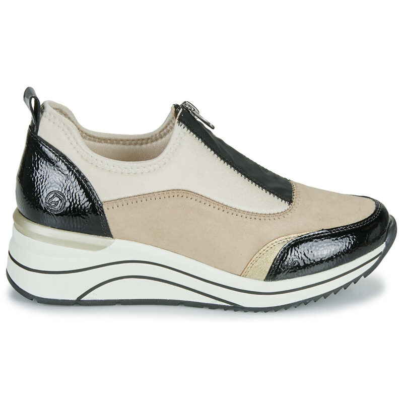Remonte D0T08-60 Beige Sneakers alte Donna - 2