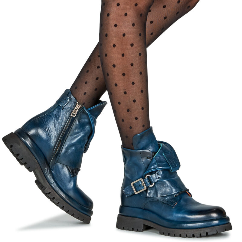 Airstep / A.S.98 DIBLA BUCKLE Blu Stivaletti Donna - 8