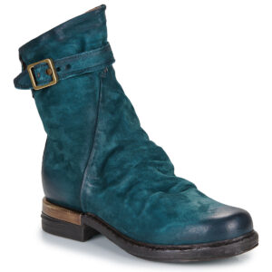 Airstep / A.S.98  ARCH BUCKLE  Verde -  Stivaletti Donna