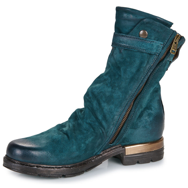 Airstep / A.S.98 ARCH BUCKLE Verde Stivaletti Donna - 4