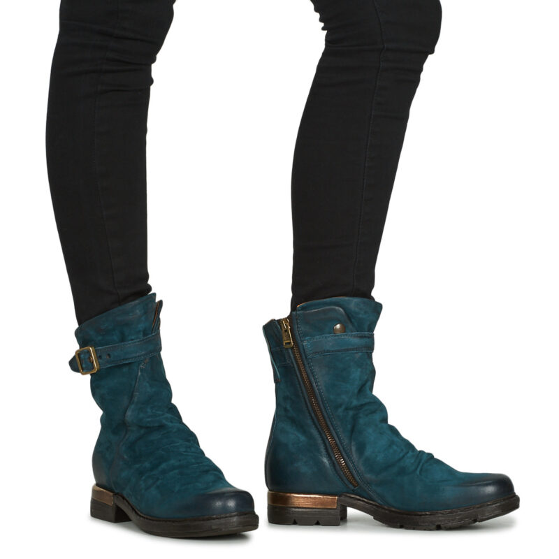 Airstep / A.S.98 ARCH BUCKLE Verde Stivaletti Donna - 8