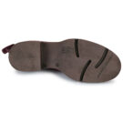 Airstep / AS98 EASY MID Rote Damen-Ankle-Boots - Gr&ouml;&szlig;e 7