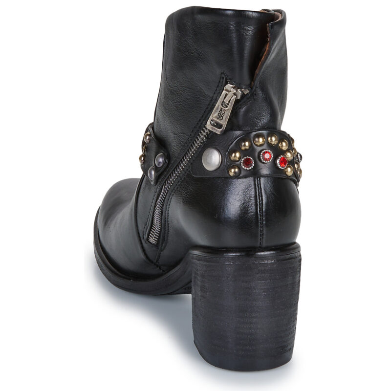 Airstep / A.S.98 RITHM JEWEL Schwarz Damen Stiefeletten - 5