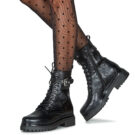 Mjus  DEREK BUCKLE  Nero -  Stivaletti Donna - 8