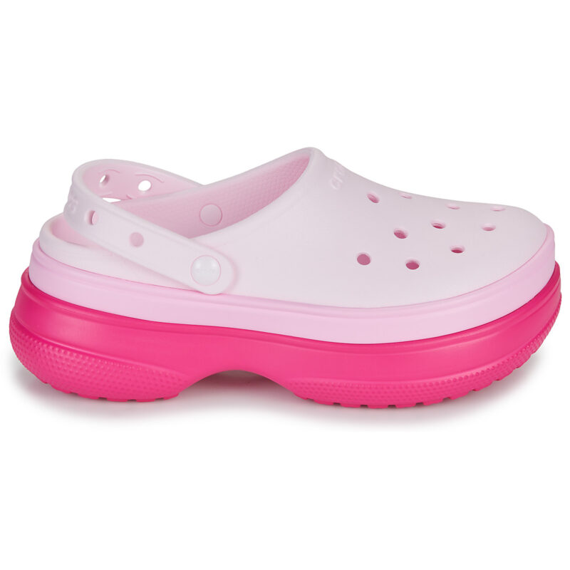Crocs  Classic Stacked Clog  Rosa -  Zoccoli Donna - 2