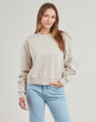Sudaderas Vans W ESSENTIAL H-FT RLX CREW Beige Sudaderas Mujer - 2