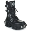 New Rock  M-WALL373-S3  Nero -  Stivaletti Donna