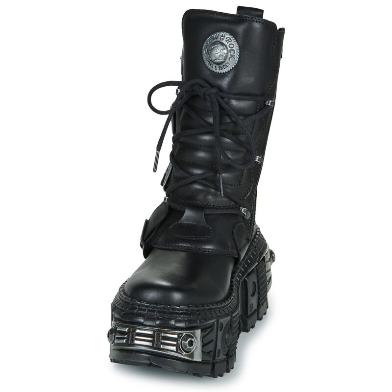 New Rock M-WALL373-S3 Nero - Stivaletti Donna - 3