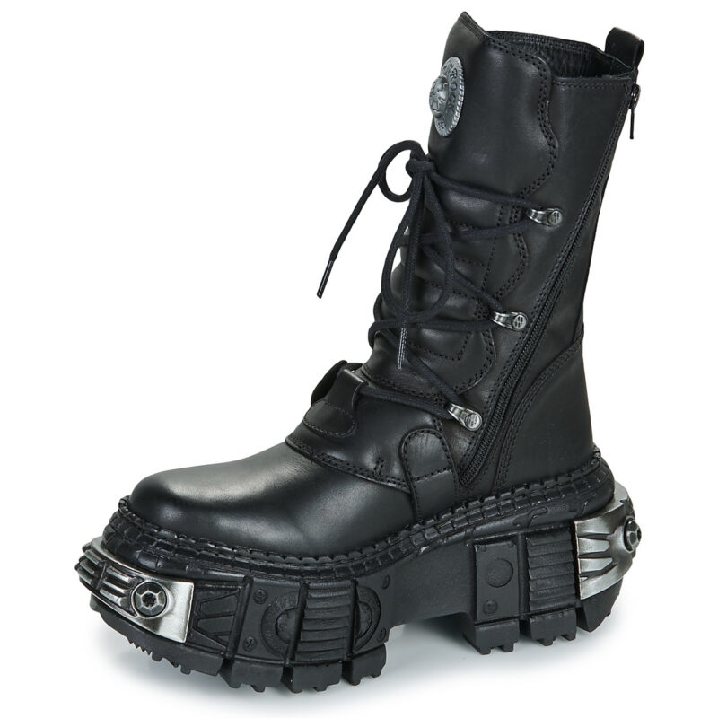 New Rock M-WALL373-S3 Nero - Stivaletti Donna - 4