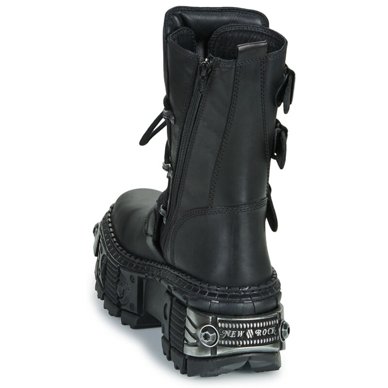 New Rock M-WALL373-S3 Nero - Stivaletti Donna - 5