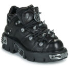 New Rock 110-S1 Nero Derby Donna - 1