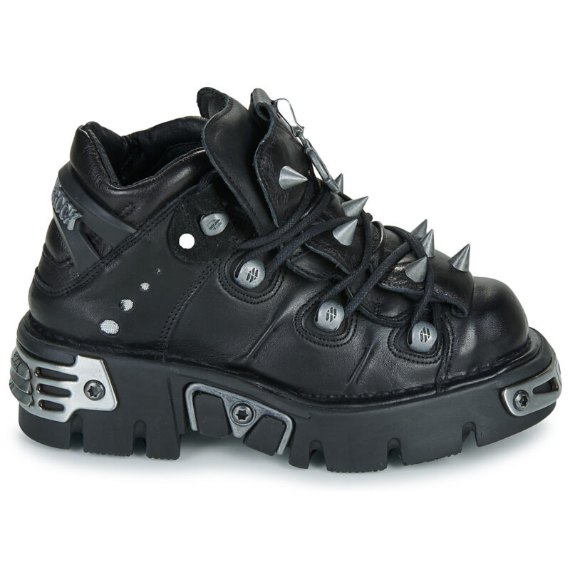 New Rock 110-S1 Nero Derby Donna - 2
