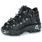 New Rock 110-S1 Nero Derby Donna - 4