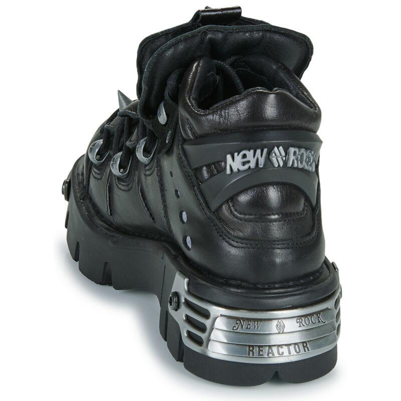 New Rock 110-S1 Nero Derby Donna - 5