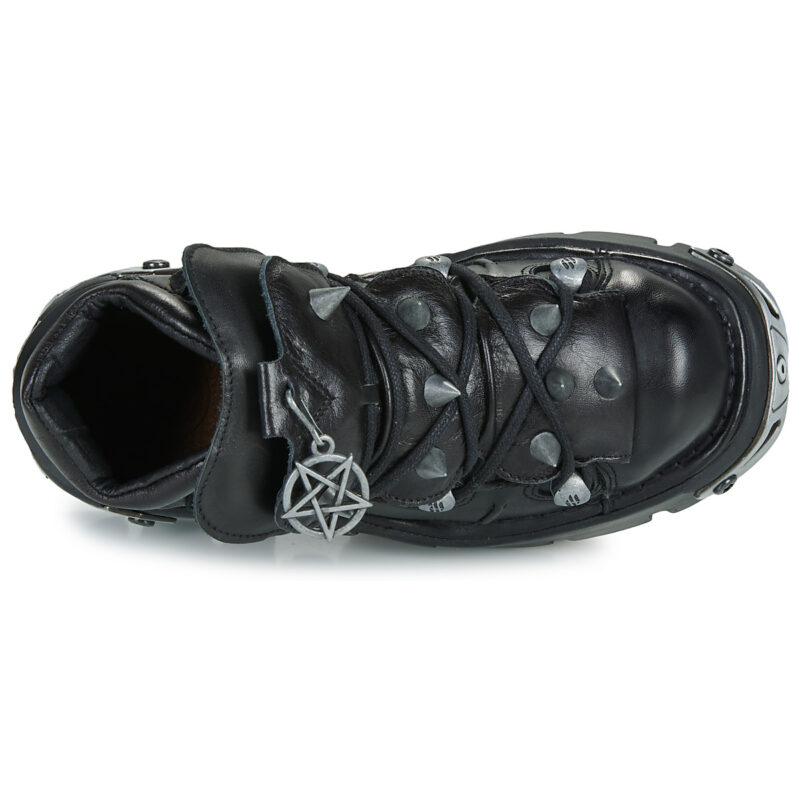 New Rock 110-S1 Nero Derby Donna - 6