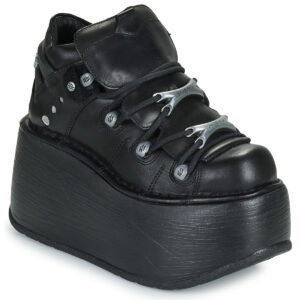 New Rock  M-106N-S77  Nero -  Stivaletti Donna