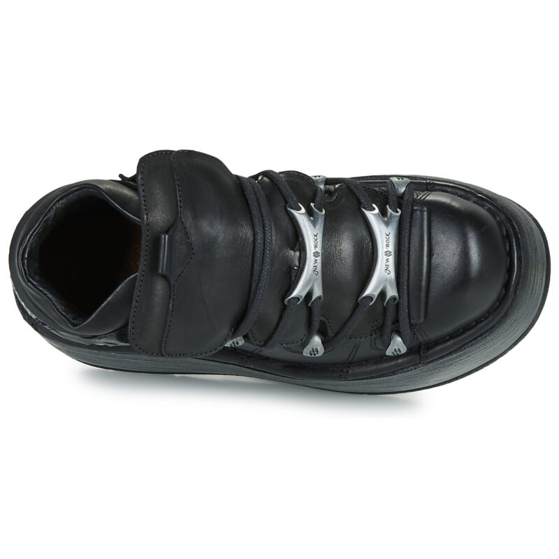 New Rock  M-106N-S77  Nero -  Stivaletti Donna - 6