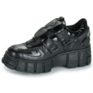 New Rock  M-WALL004-C3  Nero -  Derby Donna - 4