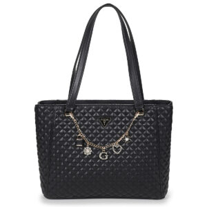 Borsa Shopping donna Guess  EVERLEE NOEL TOTE  Nero Guess 190231966746