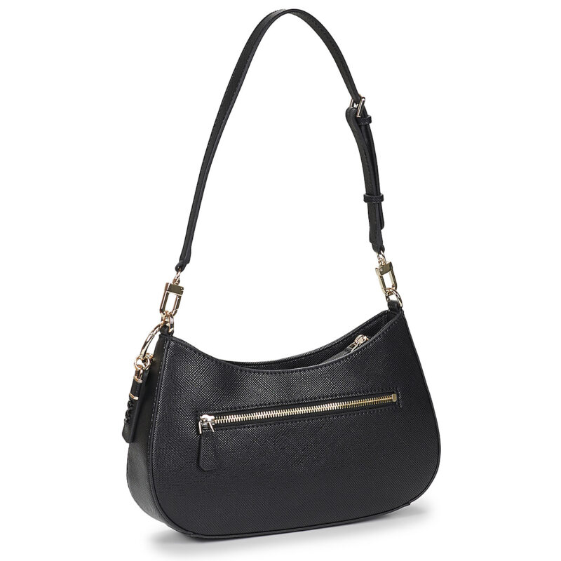 Guess NOELLE II TOP ZIP SHOULDER BAG Nero Borse a spalla Donna - 2