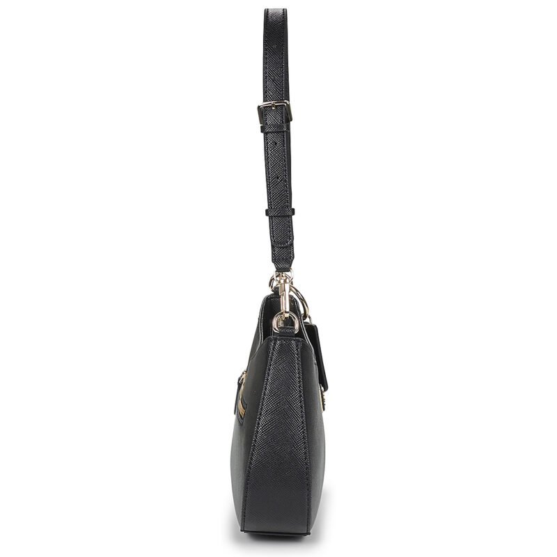 Guess NOELLE II TOP ZIP SHOULDER BAG Nero Borse a spalla Donna - 3